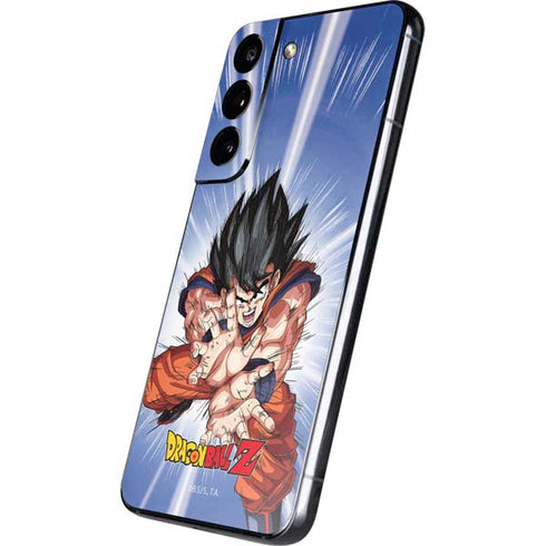 Dragon Ball Z Goku Kamehameha Blast Galaxy S22 Skin